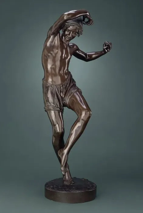 Framed Print : Dancing Neapolitan Boy, c.1838. Creator: François-Joseph Duret Framed Print : Dancing Neapolitan Boy, c.1838. Creator: François-Joseph Duret