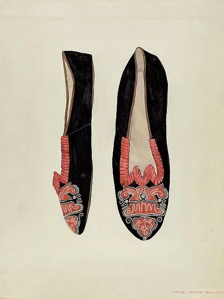 Dancing Slipper, 1935 / 1942. Creator: Ann Gene Buckley