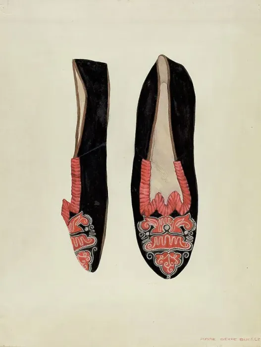 Framed Print : Dancing Slipper, 1935 / 1942. Creator: Ann Gene Buckley Framed Print : Dancing Slipper, 1935 / 1942. Creator: Ann Gene Buckley