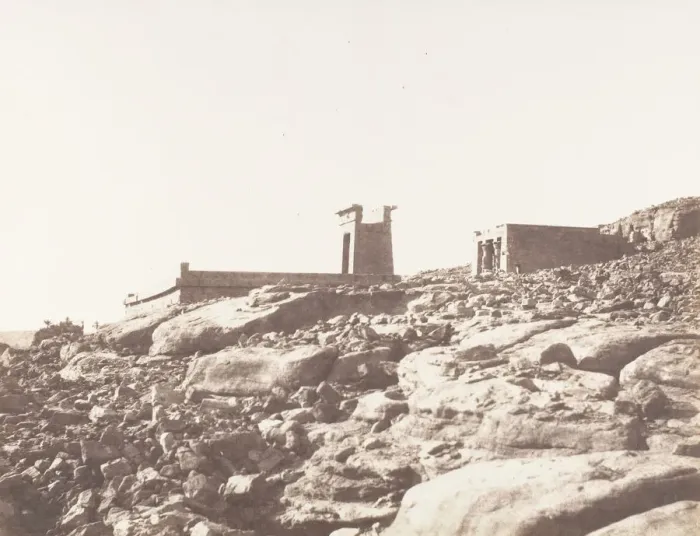 Framed Print : Dandour, Vue Generale des Ruines, 1851-52, printed 1853-54 Framed Print : Dandour, Vue Generale des Ruines, 1851-52, printed 1853-54