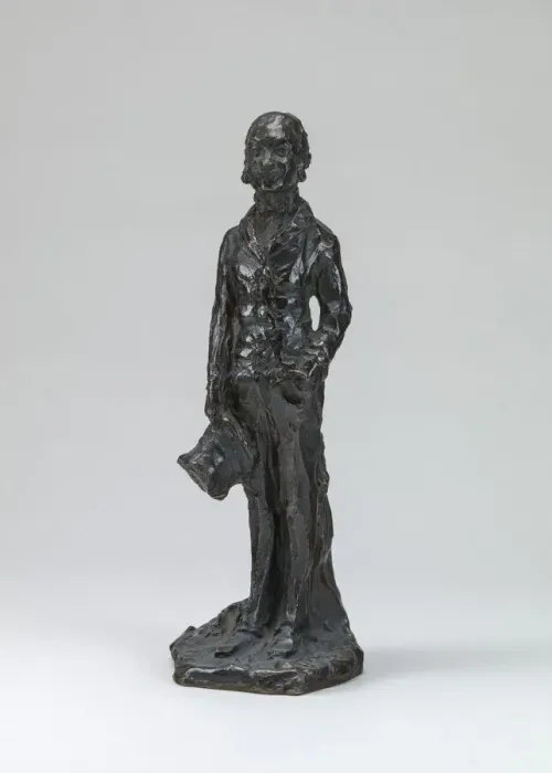 Framed Print : The Dandy (Le dandy), model probably after 1860, cast around June 1951. Creator: Unknown Framed Print : The Dandy (Le dandy), model probably after 1860, cast around June 1951. Creator: Unknown