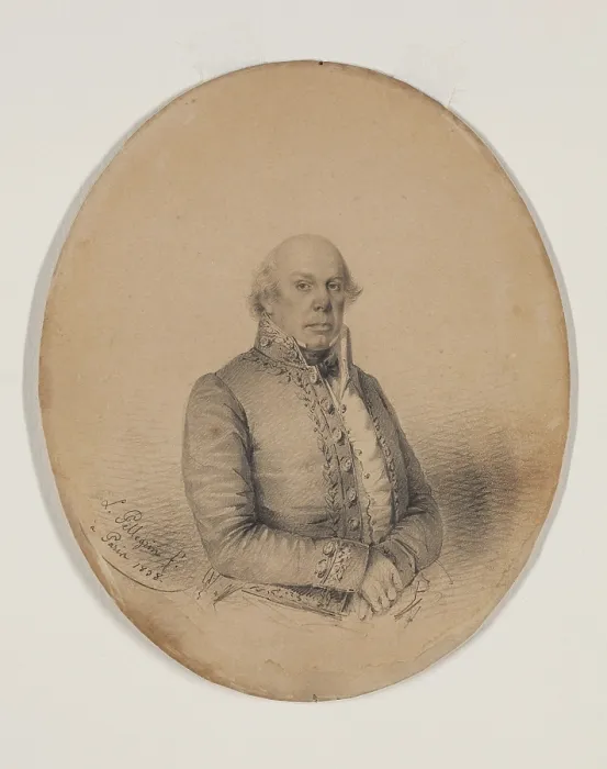 Framed Print : Daniel Brent, 1828. Creator: Louis-Jean Baptiste Pellegrin Framed Print : Daniel Brent, 1828. Creator: Louis-Jean Baptiste Pellegrin