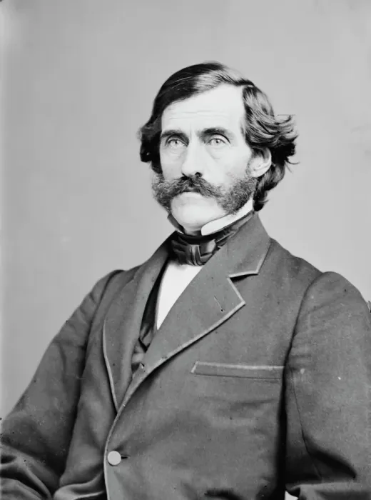 Framed Print : Daniel Clark of New Hampshire, between 1855 and 1865. Creator: Unknown Framed Print : Daniel Clark of New Hampshire, between 1855 and 1865. Creator: Unknown
