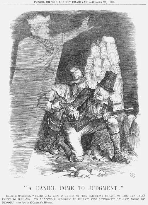 Framed Print : A Daniel Come to Judgement!, 1880. Artist: Joseph Swain Framed Print : A Daniel Come to Judgement!, 1880. Artist: Joseph Swain