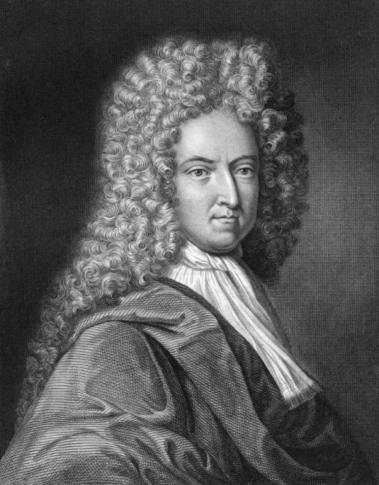 Framed Print : Daniel Defoe, English writer and journalist, (1836). Artist: J Thomson Framed Print : Daniel Defoe, English writer and journalist, (1836). Artist: J Thomson