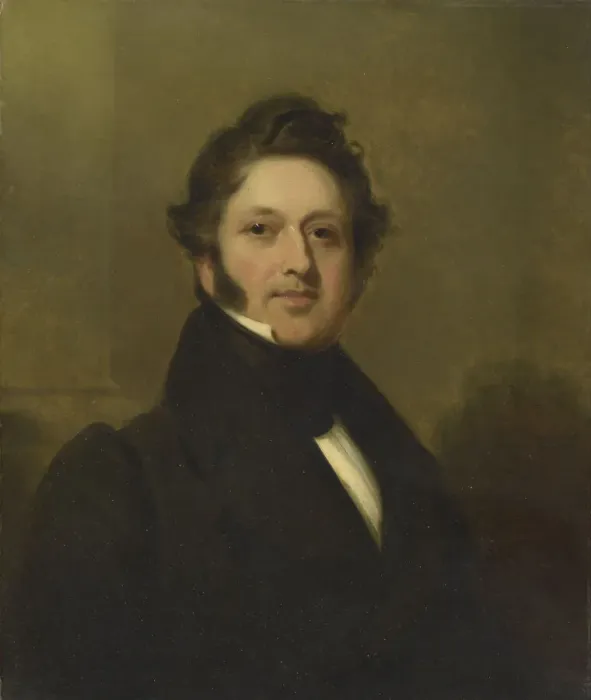 Framed Print : Daniel Embury, c. 1830. Creator: Henry Inman Framed Print : Daniel Embury, c. 1830. Creator: Henry Inman