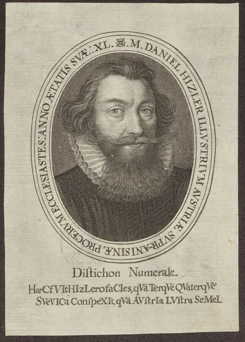 Framed Print : Daniel Hitzler (1576-1635). Artist: Kilian, Lucas (1579-1637) Framed Print : Daniel Hitzler (1576-1635). Artist: Kilian, Lucas (1579-1637)