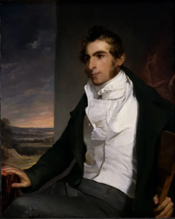 Framed Print : Daniel La Motte, 1812-1813. Creator: Thomas Sully Framed Print : Daniel La Motte, 1812-1813. Creator: Thomas Sully