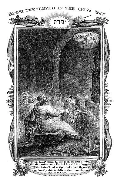 Daniel in the Lions Den, 1804
