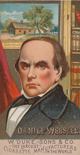 Daniel Webster, from the series Great Americans (N76) for Duke brand cigarettes, 1888