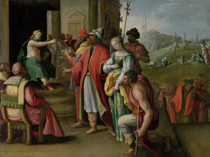 Framed Print : Daniel's Judgement, around 1600. Creator: Unknown. Daniel's Judgement, around 1600. Creator: Unknown Framed Print : Daniel's Judgement, around 1600. Creator: Unknown. Daniel's Judgement, around 1600. Creator: Unknown