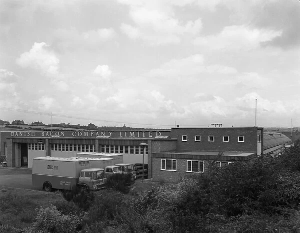 Danish Bacon Company distribution depot, Kilnhurst, South Yorkshire, 1963. Artist