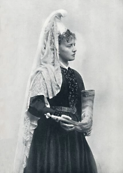 A Danish bride, 1912. Artist: Solveig Lund
