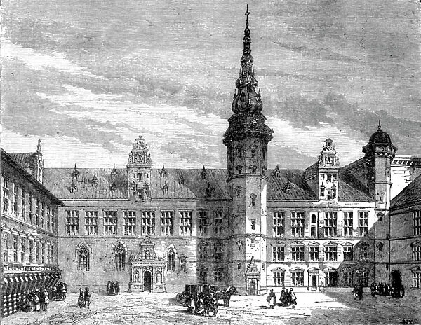 Danish Chateau; From Stockholm to Copenhagen, 1875. Creator: Unknown