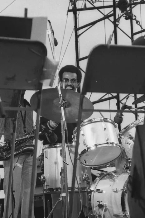 Framed Print : Dannie Richmond, Capital Jazz Festival, Alexandra Palace, London, 7 / 79 Framed Print : Dannie Richmond, Capital Jazz Festival, Alexandra Palace, London, 7 / 79