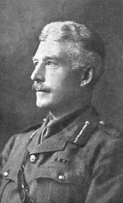 Framed Print : Dans la Bataille; Le brigadier general Sandeman Cary, don't M. Lloyd George devait dire a la...1918 Creator: Unknown Framed Print : Dans la Bataille; Le brigadier general Sandeman Cary, don't M. Lloyd George devait dire a la...1918 Creator: Unknown
