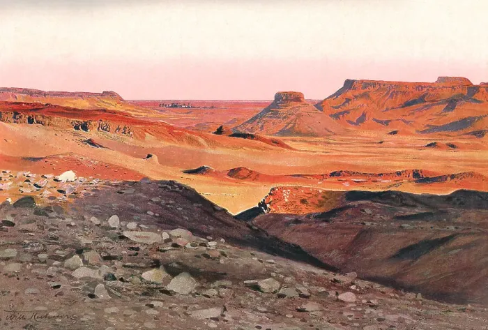 Framed Print : Dans le desert de Libye; Le Nord-Est Africain, 1914. Creator: Unknown Framed Print : Dans le desert de Libye; Le Nord-Est Africain, 1914. Creator: Unknown