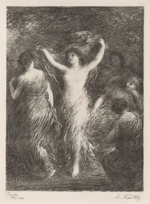 Framed Print : Danses, 1898. Creator: Henri Fantin-Latour (French, 1836-1904) Framed Print : Danses, 1898. Creator: Henri Fantin-Latour (French, 1836-1904)