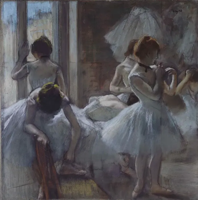 Framed Print : Danseuses, 1884-1885 Framed Print : Danseuses, 1884-1885