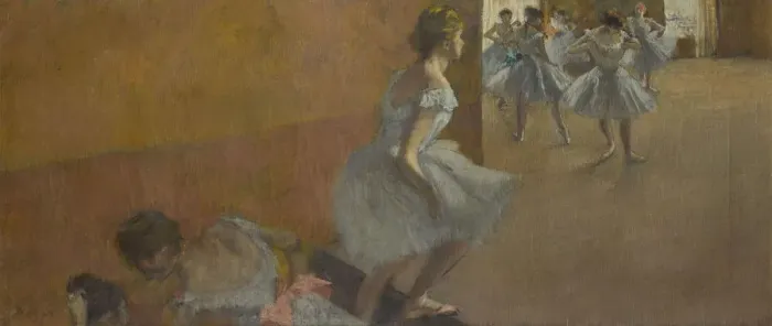 Framed Print : Danseuses montant un escalier, 1886-1890 Framed Print : Danseuses montant un escalier, 1886-1890