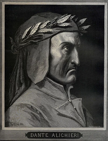 Dante Alighieri (1265-1321), 1860