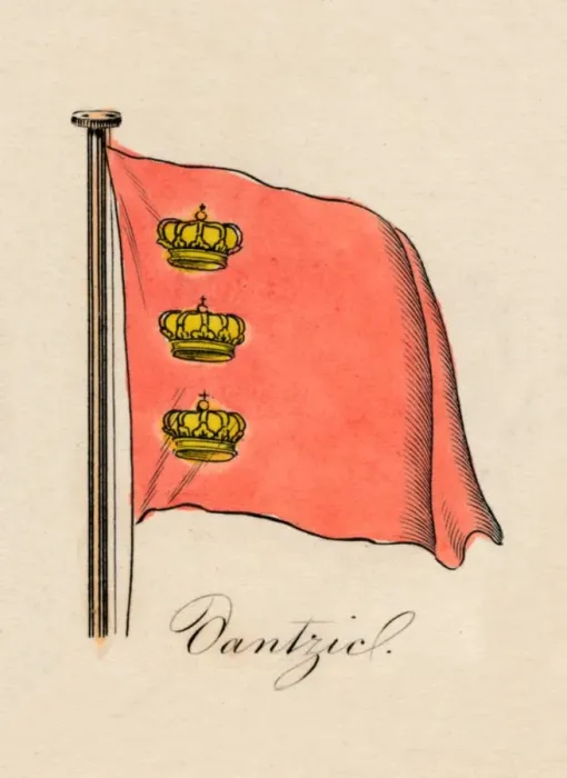 Framed Print : Dantzic, 1838