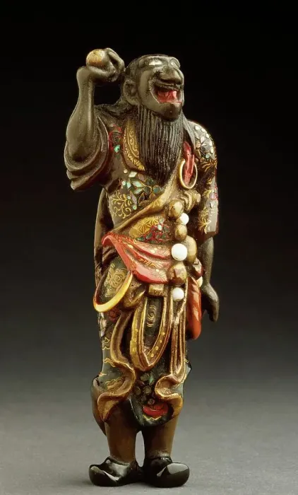Framed Print : Daoist Immortal with Sacred Jewel, 18th century. Creator: Unknown Framed Print : Daoist Immortal with Sacred Jewel, 18th century. Creator: Unknown