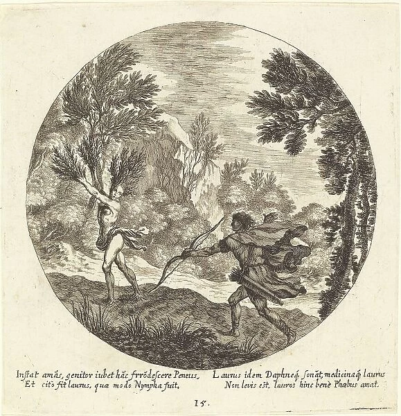 Daphne Turning to a Laurel, 1665. Creator: Georg Andreas Wolfgang