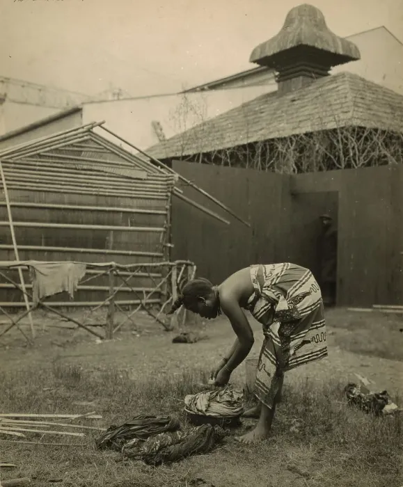 Framed Print : In darkest Africa, Pan-American Exposition, Buffalo, N.Y. 1901. Creator: Frances Benjamin Johnston