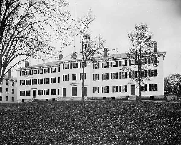 Dartmouth Hall, Dartmouth College, ca 1900. Creator: Unknown