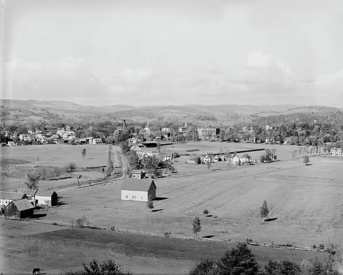 Framed Print : Dartmouth from Prex's Garden, c1900. Creator: Unknown Framed Print : Dartmouth from Prex's Garden, c1900. Creator: Unknown