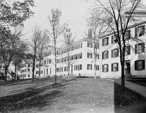 Dartmouth and Wentworth Halls, Dartmouth College, ca 1900. Creator: Unknown