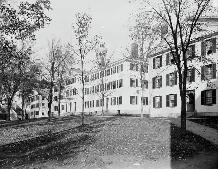 Framed Print : Dartmouth and Wentworth Halls, Dartmouth College, ca 1900. Creator: Unknown Framed Print : Dartmouth and Wentworth Halls, Dartmouth College, ca 1900. Creator: Unknown