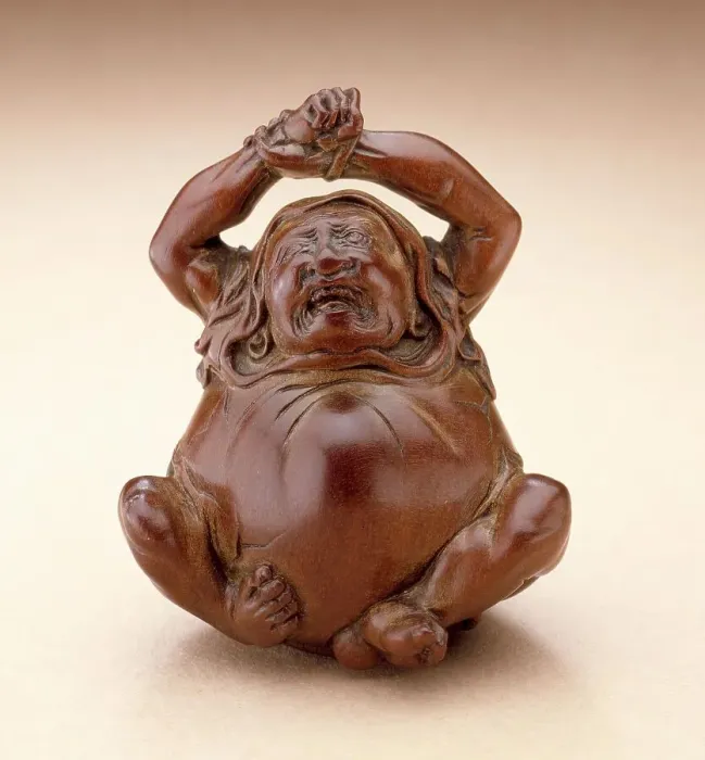 Framed Print : Daruma, First Patriarch of Zen, Late 18th-early 19th century. Creator: Tanaka Minko Framed Print : Daruma, First Patriarch of Zen, Late 18th-early 19th century. Creator: Tanaka Minko