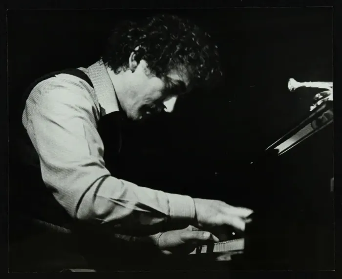 Framed Print : The Daryl Runswick Quartet in concert at The Stables, Wavendon, Buckinghamshire, 1981