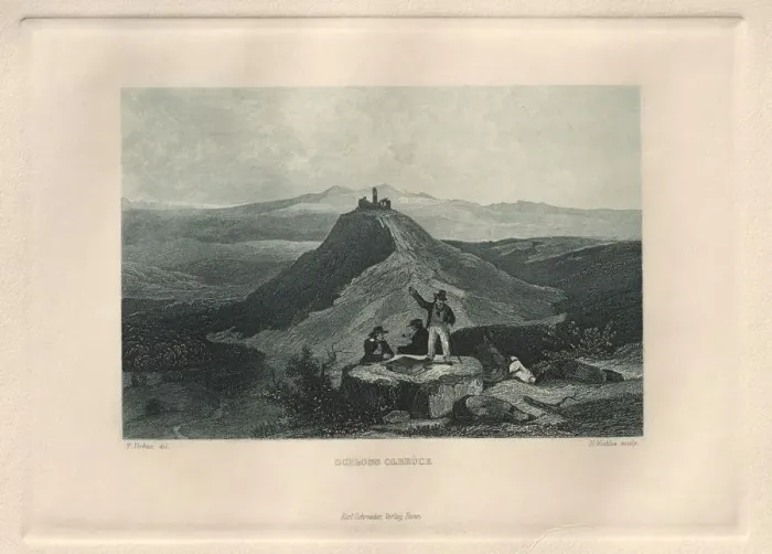 Framed Print : Das Malerische und Romantische Rheinland: Schloss Olbrück, 1928. Creator: Henry Winkles Framed Print : Das Malerische und Romantische Rheinland: Schloss Olbrück, 1928. Creator: Henry Winkles