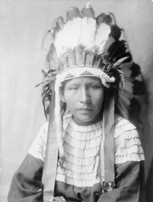 Framed Print : The daughter of Bad Horses, c1905. Creator: Edward Sheriff Curtis Framed Print : The daughter of Bad Horses, c1905. Creator: Edward Sheriff Curtis