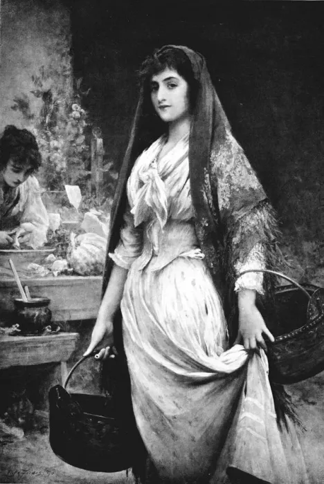 Framed Print : A Daughter of the Ghetto, c1910, (1912). Artists: Sir Luke Fildes, Luke Fildes Framed Print : A Daughter of the Ghetto, c1910, (1912). Artists: Sir Luke Fildes, Luke Fildes