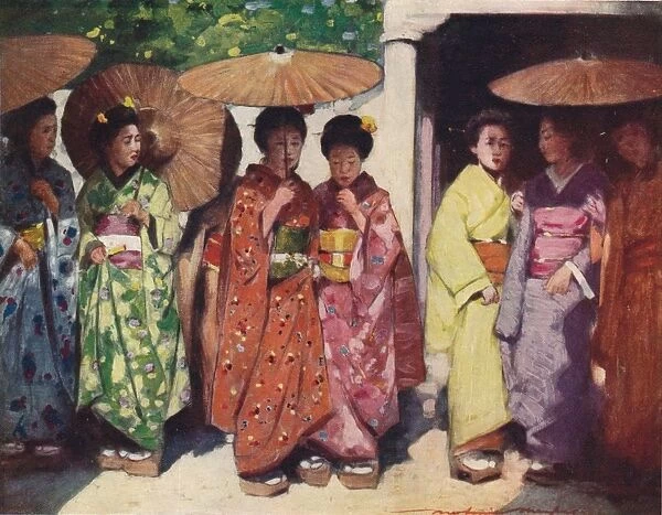 Daughters of the Sun, c1887, (1901). Artist: Mortimer L Menpes