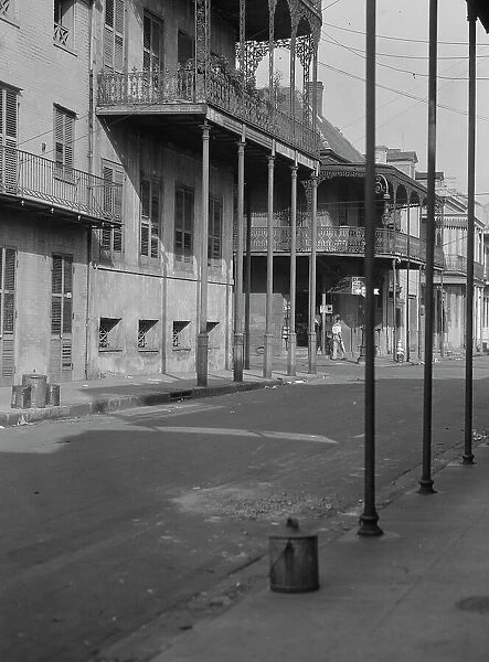Dauphine Street, New Orleans, between 1920 and 1926. Creator: Arnold Genthe