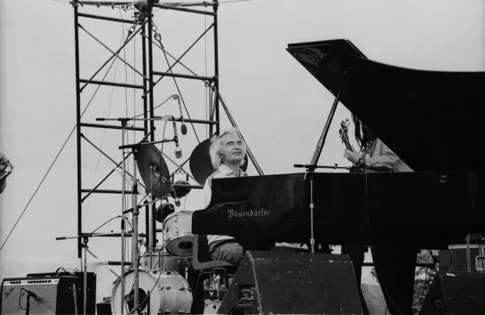 Framed Print : Dave Brubeck, Capital Jazz, Aelxandra Palace, London, 1979. Artist: Brian O Connor Framed Print : Dave Brubeck, Capital Jazz, Aelxandra Palace, London, 1979. Artist: Brian O Connor