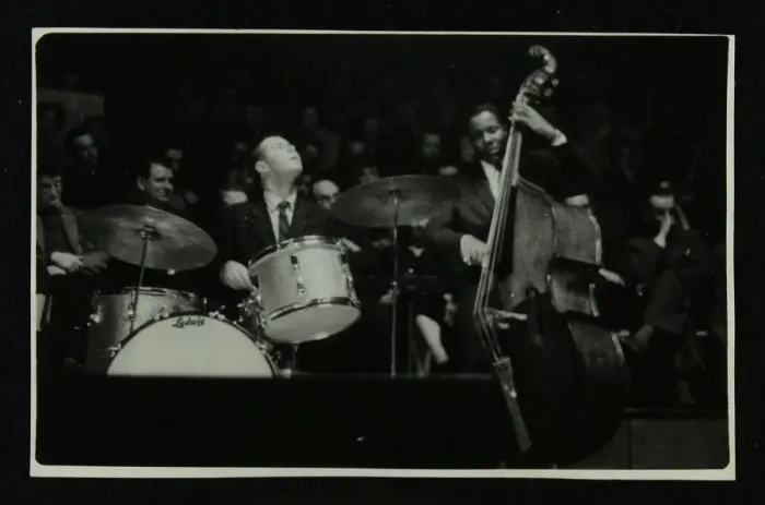 Framed Print : The Dave Brubeck Quartet in concert at Colston Hall, Bristol, 1958 Framed Print : The Dave Brubeck Quartet in concert at Colston Hall, Bristol, 1958