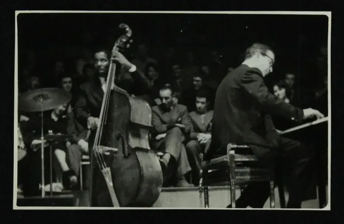 Framed Print : The Dave Brubeck Quartet in concert at Colston Hall, Bristol, 1958 Framed Print : The Dave Brubeck Quartet in concert at Colston Hall, Bristol, 1958