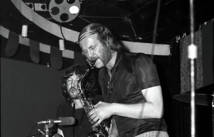 Framed Print : Dave Quincy, If, Marquee Club, Soho, London, 1971. Creator: Brian O'Connor Framed Print : Dave Quincy, If, Marquee Club, Soho, London, 1971. Creator: Brian O'Connor