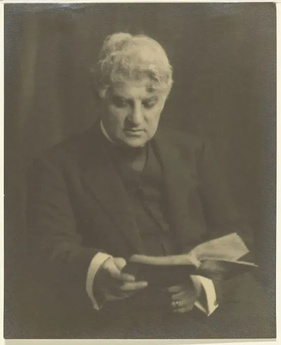 Framed Print : David Balasco, about 1918. Creator: Arnold Genthe Framed Print : David Balasco, about 1918. Creator: Arnold Genthe