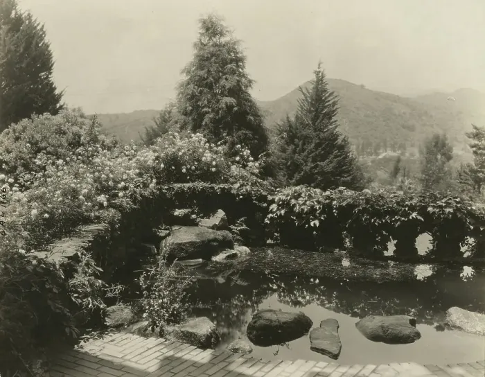 Framed Print : David Berry Gamble house, 4 Westmoreland Place, Pasadena, California, 1917. Creator: Frances Benjamin Johnston Framed Print : David Berry Gamble house, 4 Westmoreland Place, Pasadena, California, 1917. Creator: Frances Benjamin Johnston