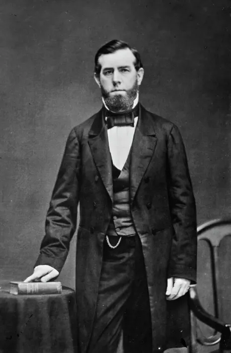Framed Print : David Colbreth Broderick of California, between 1855 and 1865. Creator: Unknown Framed Print : David Colbreth Broderick of California, between 1855 and 1865. Creator: Unknown