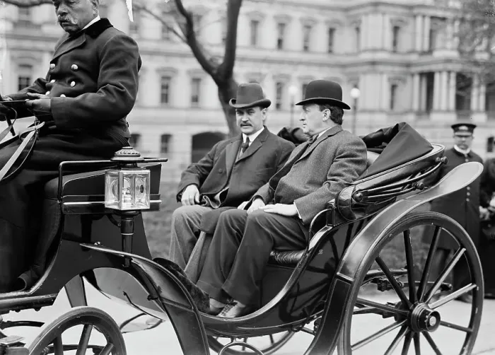 Framed Print : David Franklin Houston, Secretary of Agriculture, Left, with Attorney General McReynolds, 1914. Creator: Harris & Ewing. David Franklin Houston, Secretary of Agriculture, Left, with Attorney General McReynolds, 1914. Creator: Harris & Ewing Framed Print : David Franklin Houston, Secretary of Agriculture, Left, with Attorney General McReynolds, 1914. Creator: Harris & Ewing. David Franklin Houston, Secretary of Agriculture, Left, with Attorney General McReynolds, 1914. Creator: Harris & Ewing