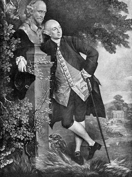 David Garrick (1717-1779), English actor, playwright, theatre manager and producer, 1905