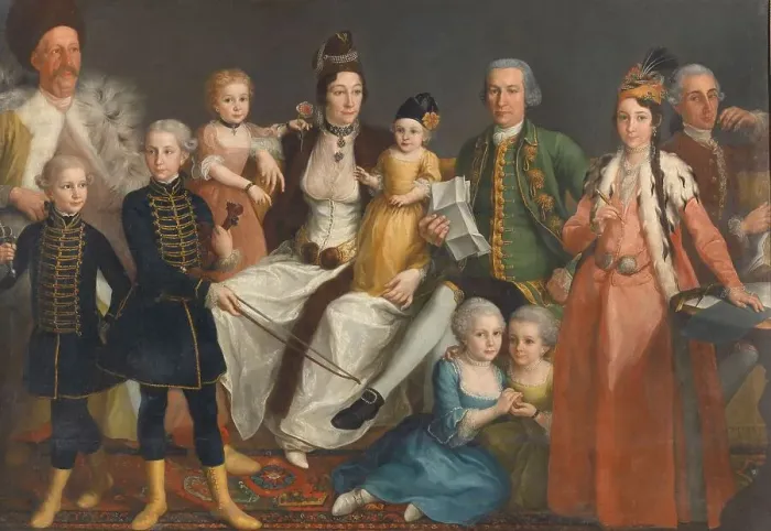 Framed Print : David George van Lennep (1712-97), Senior Merchant of the Dutch Factory at Smyrna, and his Wife and Creator: Antoine de Favray Framed Print : David George van Lennep (1712-97), Senior Merchant of the Dutch Factory at Smyrna, and his Wife and Creator: Antoine de Favray